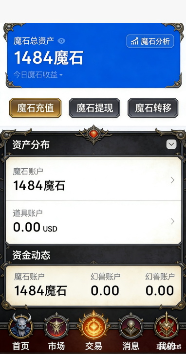 魔域SF合区公告截图